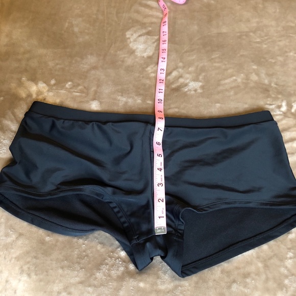 Black Arizona Jeans Swim Boyshort, Size XL - Picture 4 of 11